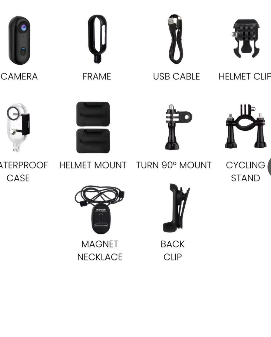 Chest Mount for Action Cameras – Stable POV Filming